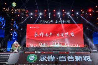 永鋒 百合新城產(chǎn)品發(fā)布會暨龐龍演唱會成功舉辦,啟幕武城